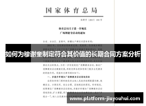 如何为穆谢奎制定符合其价值的长期合同方案分析