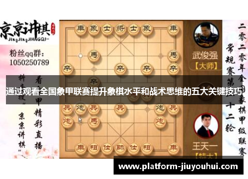 通过观看全国象甲联赛提升象棋水平和战术思维的五大关键技巧